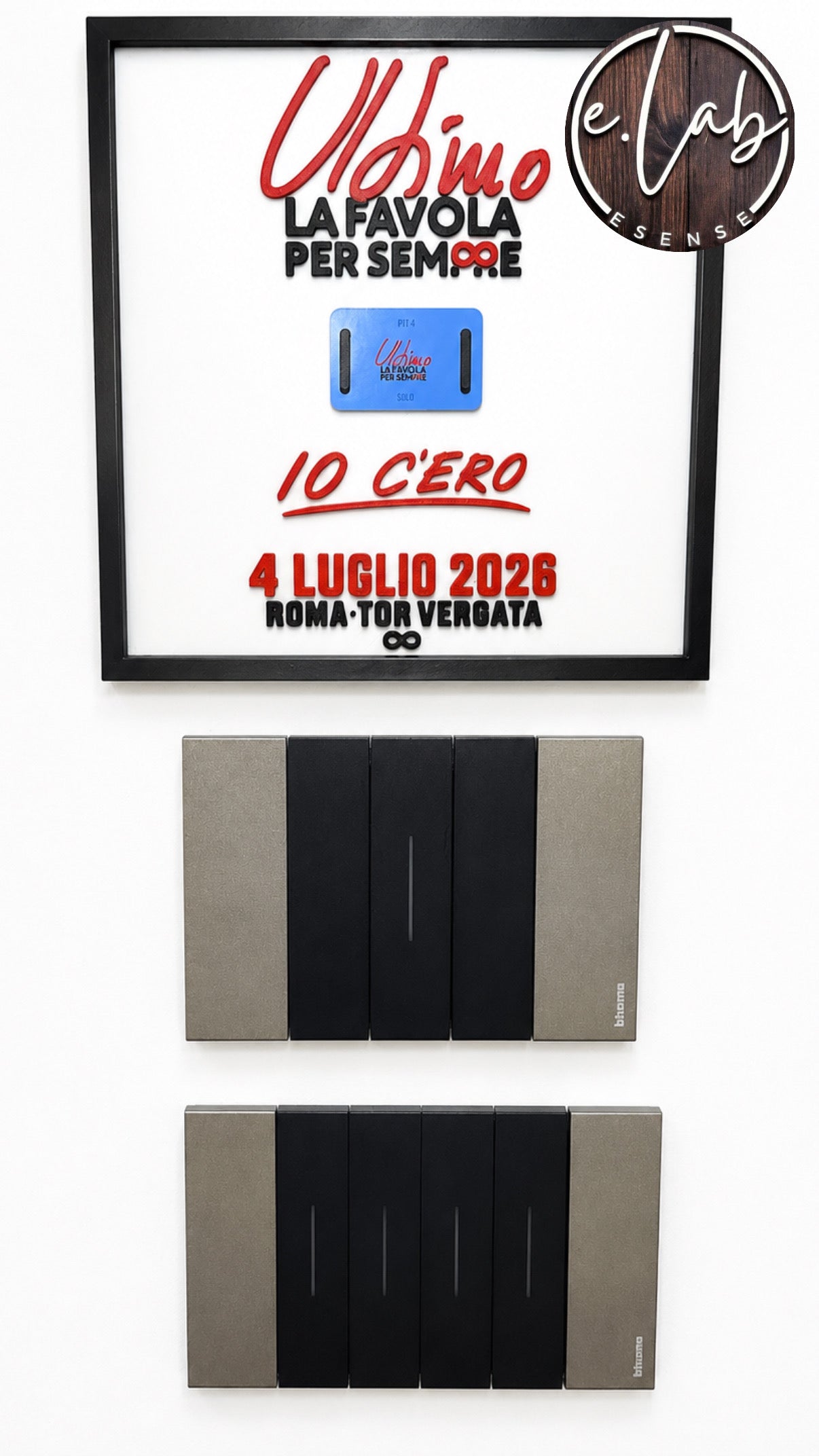 Quadretto La favola per sempre