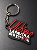 Portachiavi Ultimo “La Favola per Sempre” – Con catenella
