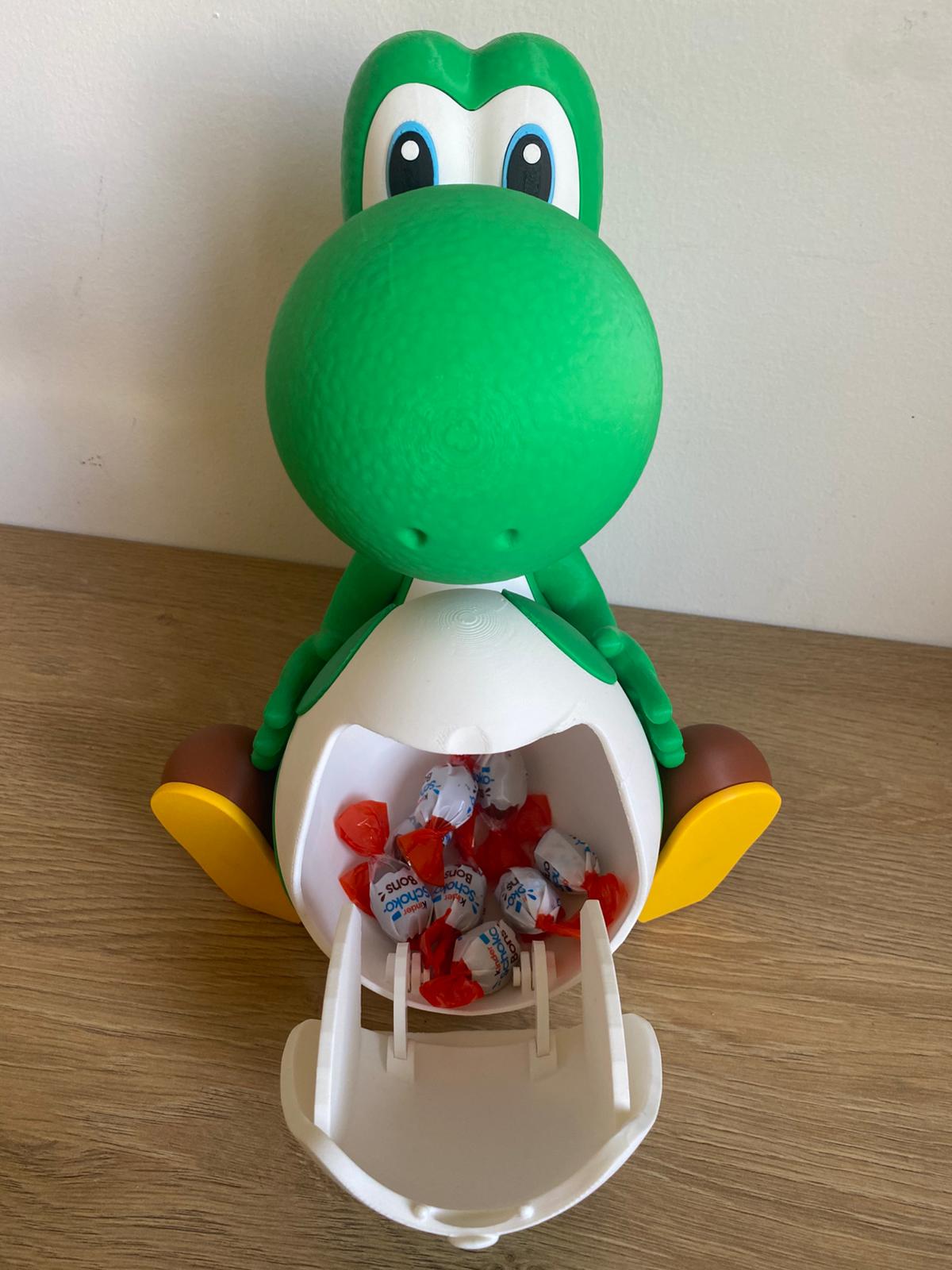 Yoshi Dispenser / Porta Sorprese – Artigianale in Stampa 3D