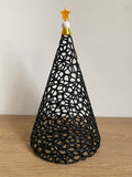 Albero di Natale Voronoi – Nero, circa 23 cm – Foto 1