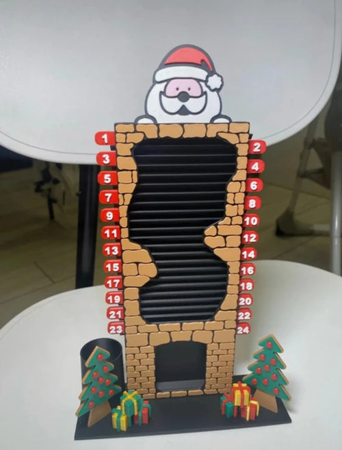 Calendario dell’Avvento – Creazione artigianale 3D – Foto 1