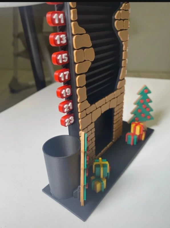 Calendario dell’Avvento – Creazione artigianale 3D – Foto 2