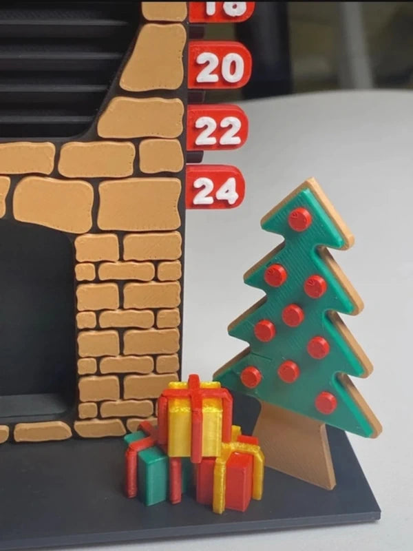 Calendario dell’Avvento – Creazione artigianale 3D – Foto 5