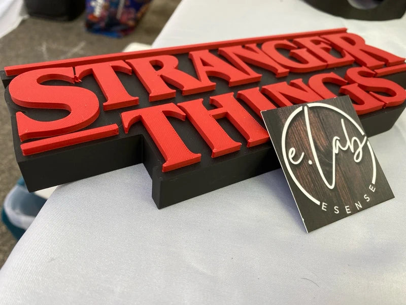 Stranger Things – Logo decorativo 3D – Foto 2