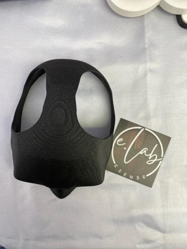 Maschera Batman per gatti – Stampa 3D nera – Foto 2