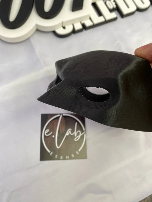 Maschera Batman per gatti – Stampa 3D nera – Foto 3