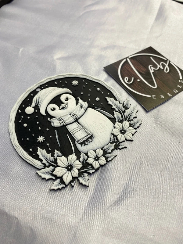 Pallina di Natale HueForge – Pinguino – Foto 2