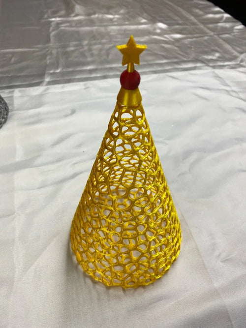 Albero di Natale 14 cm – Oro – Foto 1