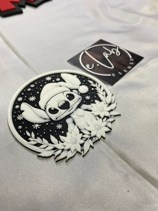 Pallina di Natale 3D – Stitch – Foto 2