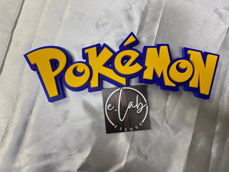 Pokémon – Logo decorativo 3D – Foto 1