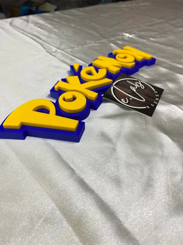 Pokémon – Logo decorativo 3D – Foto 2