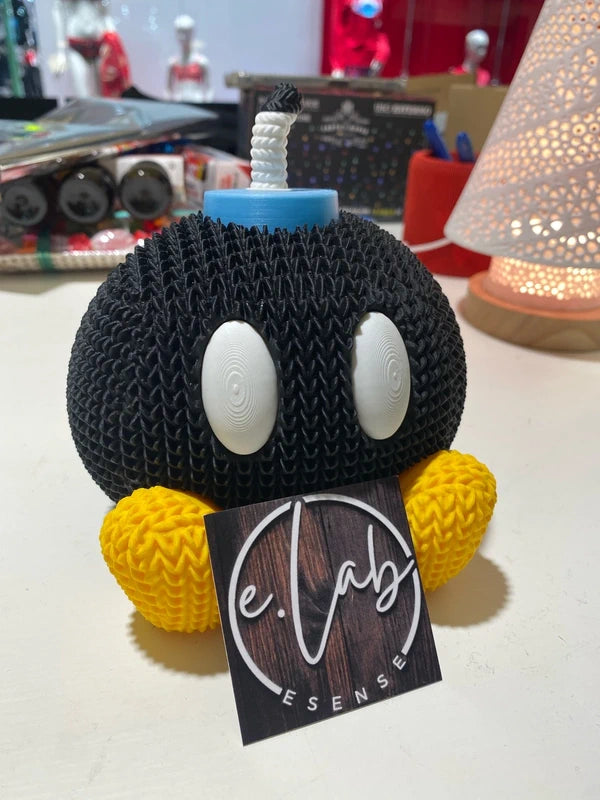Bomba di Super Mario – Statuetta decorativa 3D – Foto 1