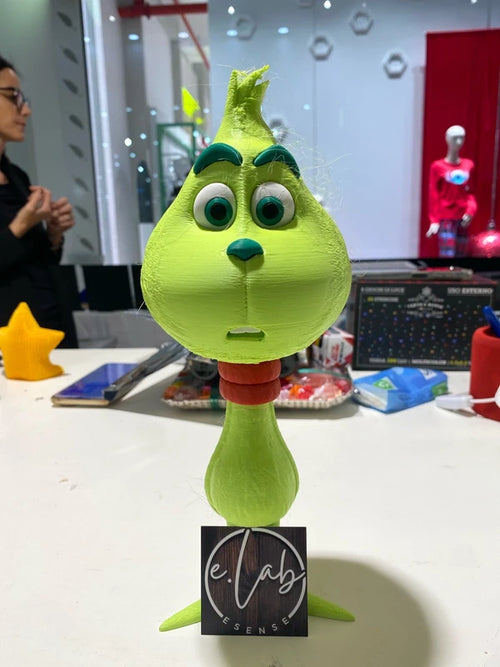 Baby Grinch – Statuetta natalizia 3D – Foto 1