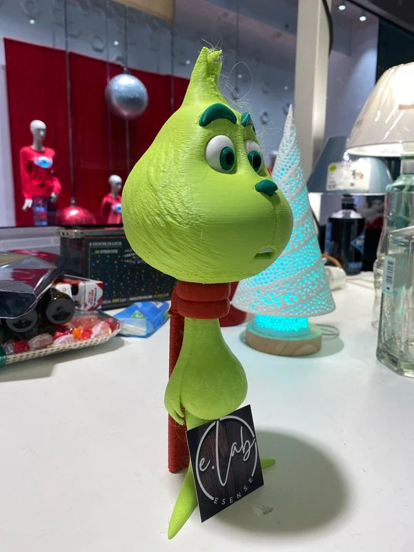 Baby Grinch – Statuetta natalizia 3D – Foto 2