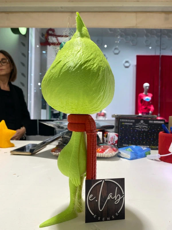 Baby Grinch – Statuetta natalizia 3D – Foto 3