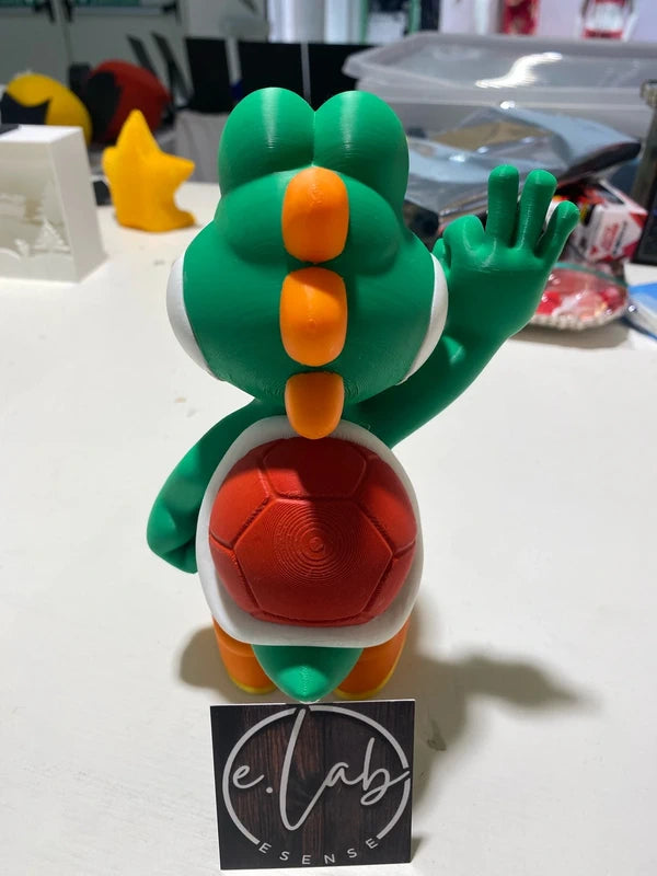 Yoshi – Statuetta decorativa 3D Super Mario – Foto 3