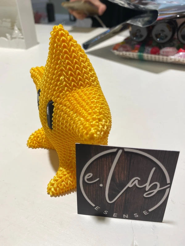 Stella di Super Mario – Decorazione 3D oro – Foto 2