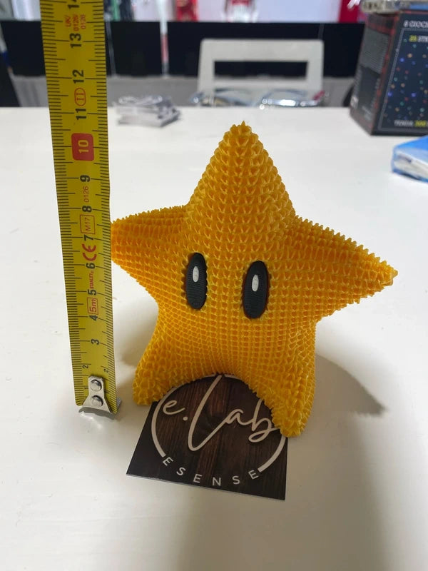 Stella di Super Mario – Decorazione 3D oro – Foto 4