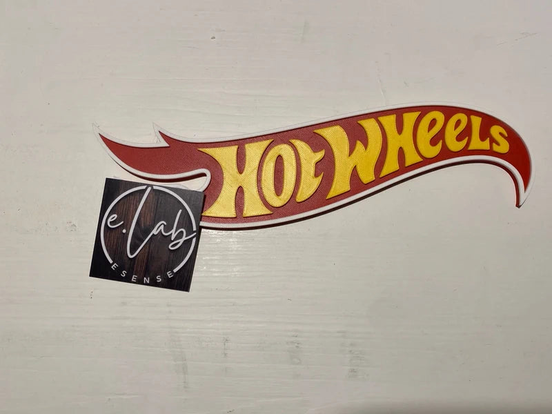 Hot Wheels – Logo decorativo 3D grande – Foto 2