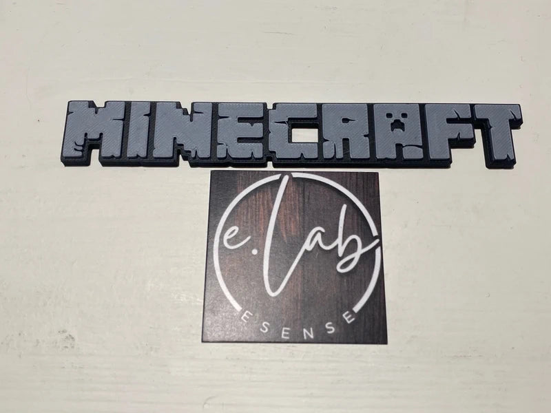 Minecraft – Logo decorativo 3D – Foto 1
