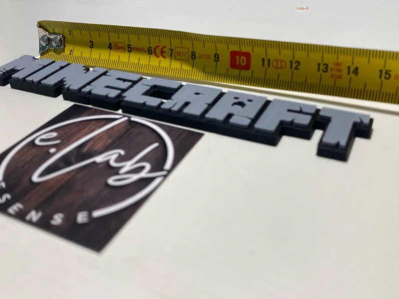 Minecraft – Logo decorativo 3D – Foto 3