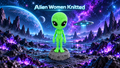 Alien Woman – Aliena – Effetto maglia