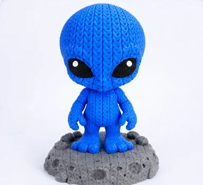 Baby Alien effetto maglia – Blu