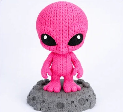 Baby Alien effetto maglia – Rosa