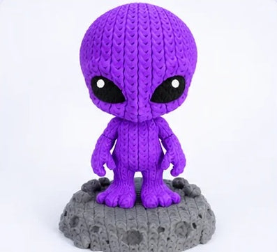 Baby Alien effetto maglia – Viola