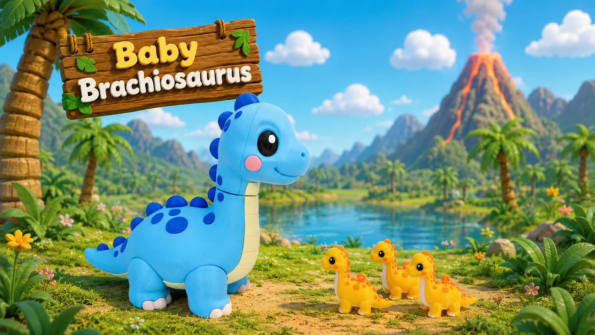Baby Brachiosaurus – Brachiosauro – Versione classica