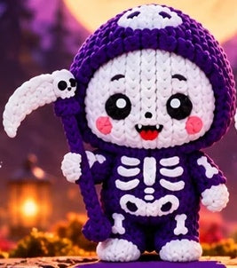 Baby Reaper – Piccolo mietitore – Effetto maglia – Viola