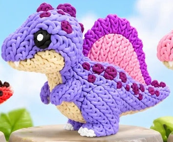 Baby Spinosaurus – Spinosauro – Effetto maglia – Galassia