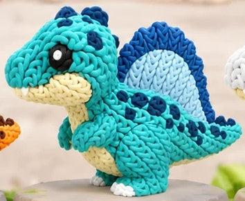 Baby Spinosaurus – Spinosauro – Effetto maglia – Oceano