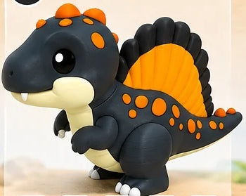 Baby Spinosaurus – Spinosauro – Versione classica – Scuro