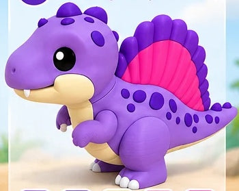 Baby Spinosaurus – Spinosauro – Versione classica – Viola