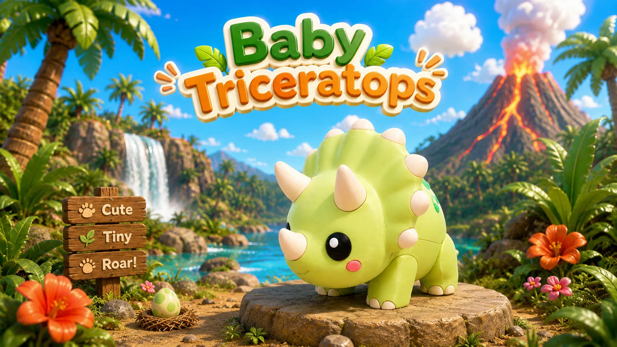 Baby Triceratops – Triceratopo – Versione classica