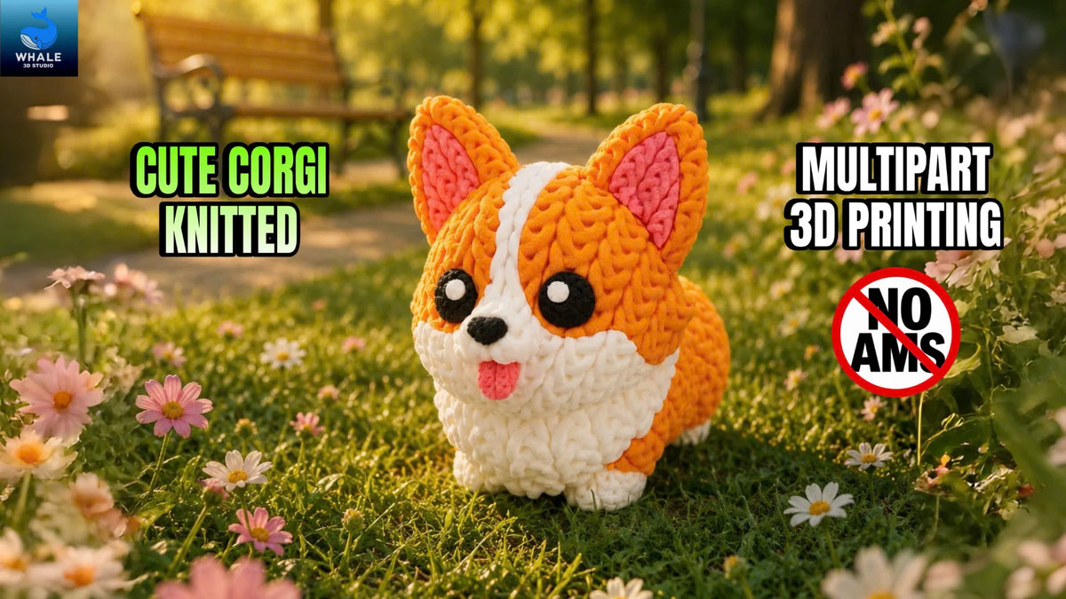 Cane Corgi – Effetto maglia