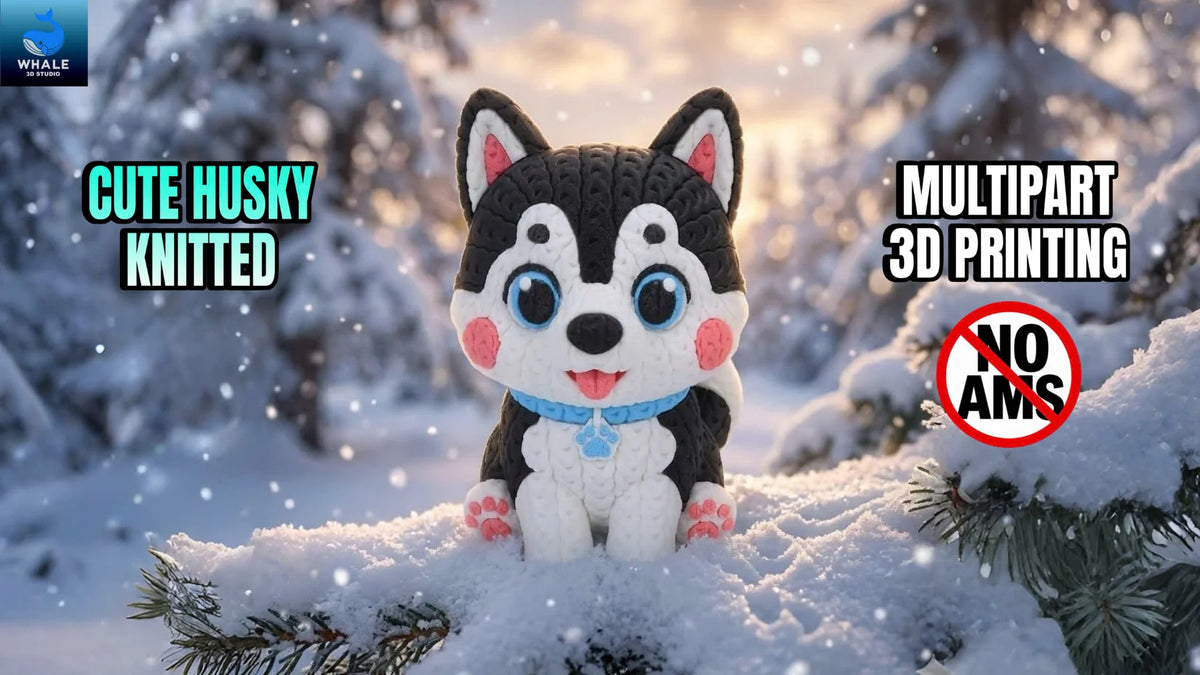 Cane Husky – Effetto maglia