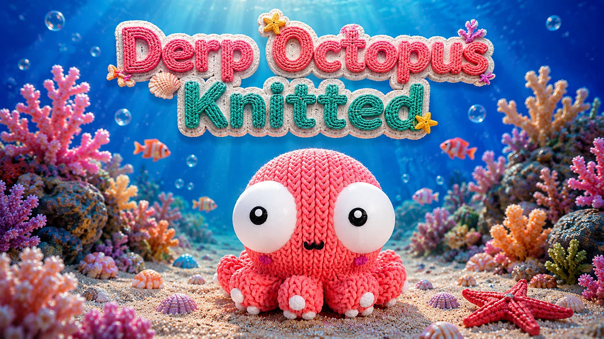 Derp Octopus – Polpo – Effetto maglia