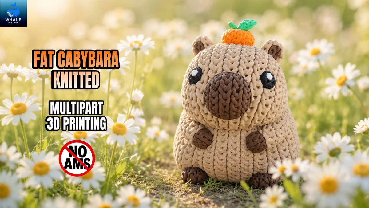 Capibara rotondetto – Effetto maglia
