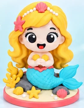 Baby Mermaid – Sirenetta – Versione classica – Dorato