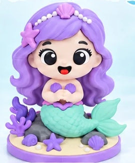 Baby Mermaid – Sirenetta – Versione classica – Lavanda