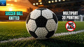 Pallone da calcio decorativo – Effetto maglia